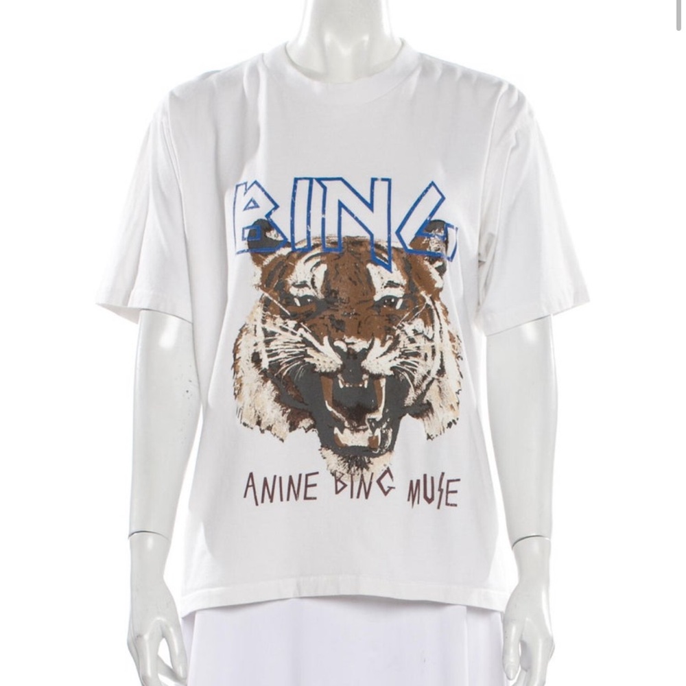 Anine Bing Tiger Muse Graphic T-shirt size XS